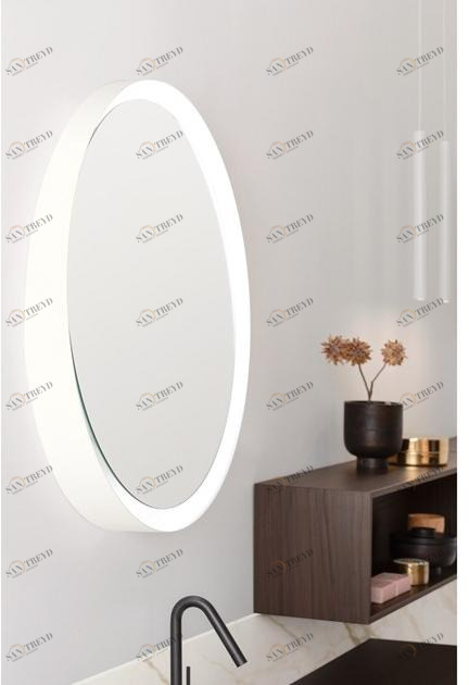 ARBLU Наклонное металлическое настенное зеркало sun-id-1494518