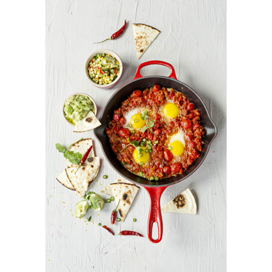 Сковорода чугунная Le Creuset, Ø23 см, вишневая 20182230600422 - Вид №1