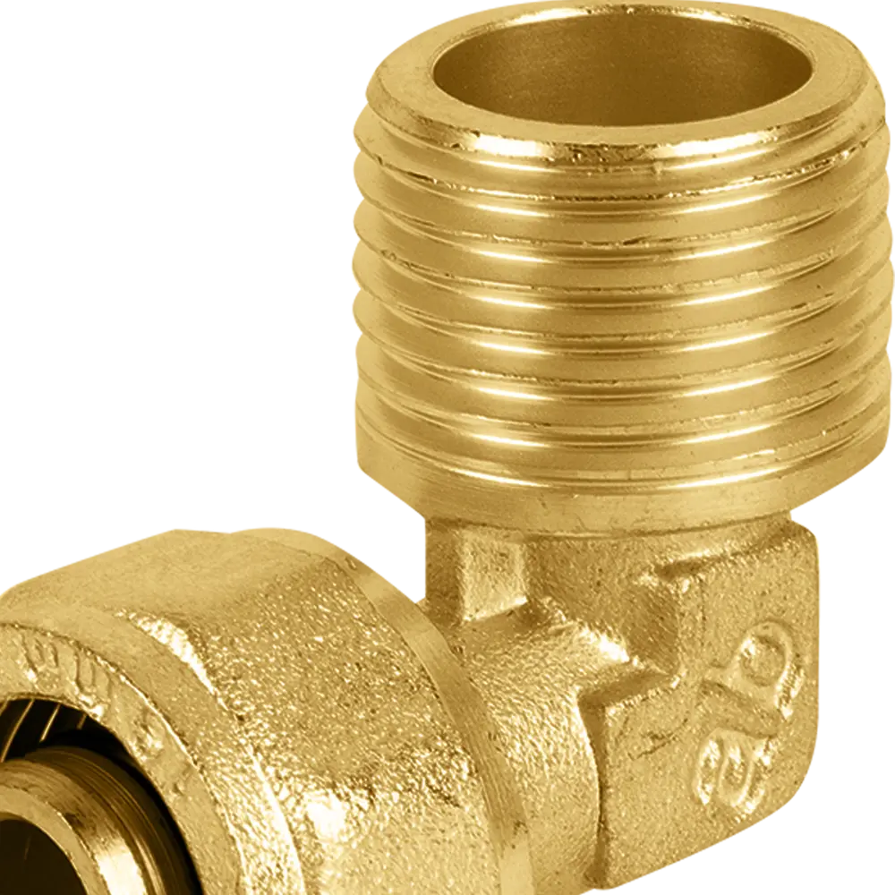 Угловой фитинг AQUABEAM 90° для труб 16×1/2" с наружной резьбой 82275224 STLM-0023769 - Вид №2