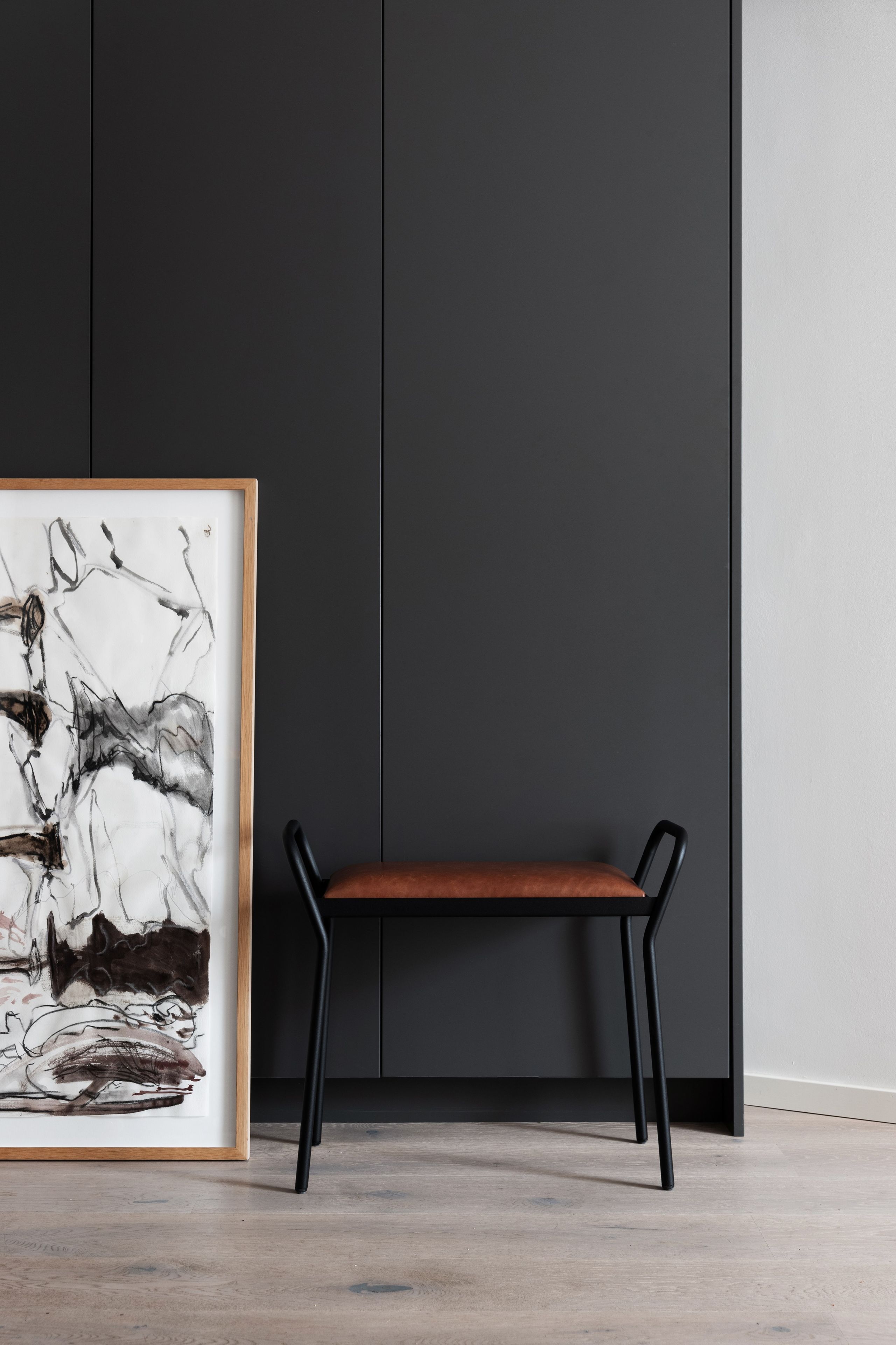 Окрашенный металлический низкий стул с мягким сиденьем Maze Пьесы ARCH-00006652 - Вид №5