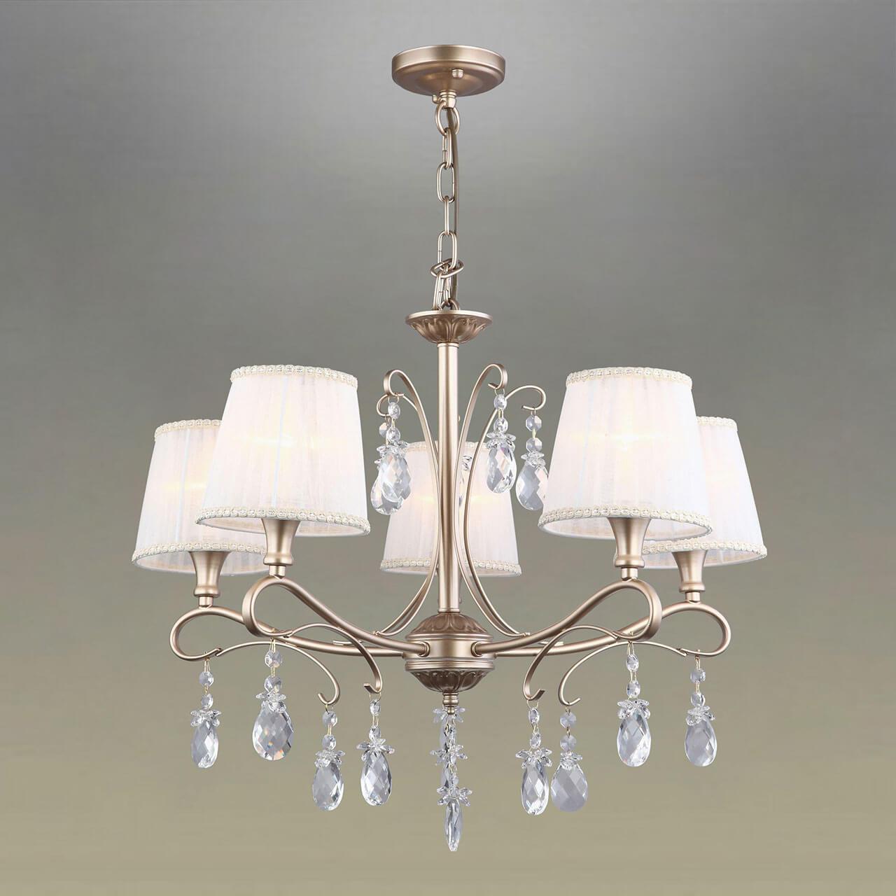 Подвесная люстра Omnilux Grassano OML-63903-05 OMNILUX GRASSANO 220461 Белый  - Вид №1