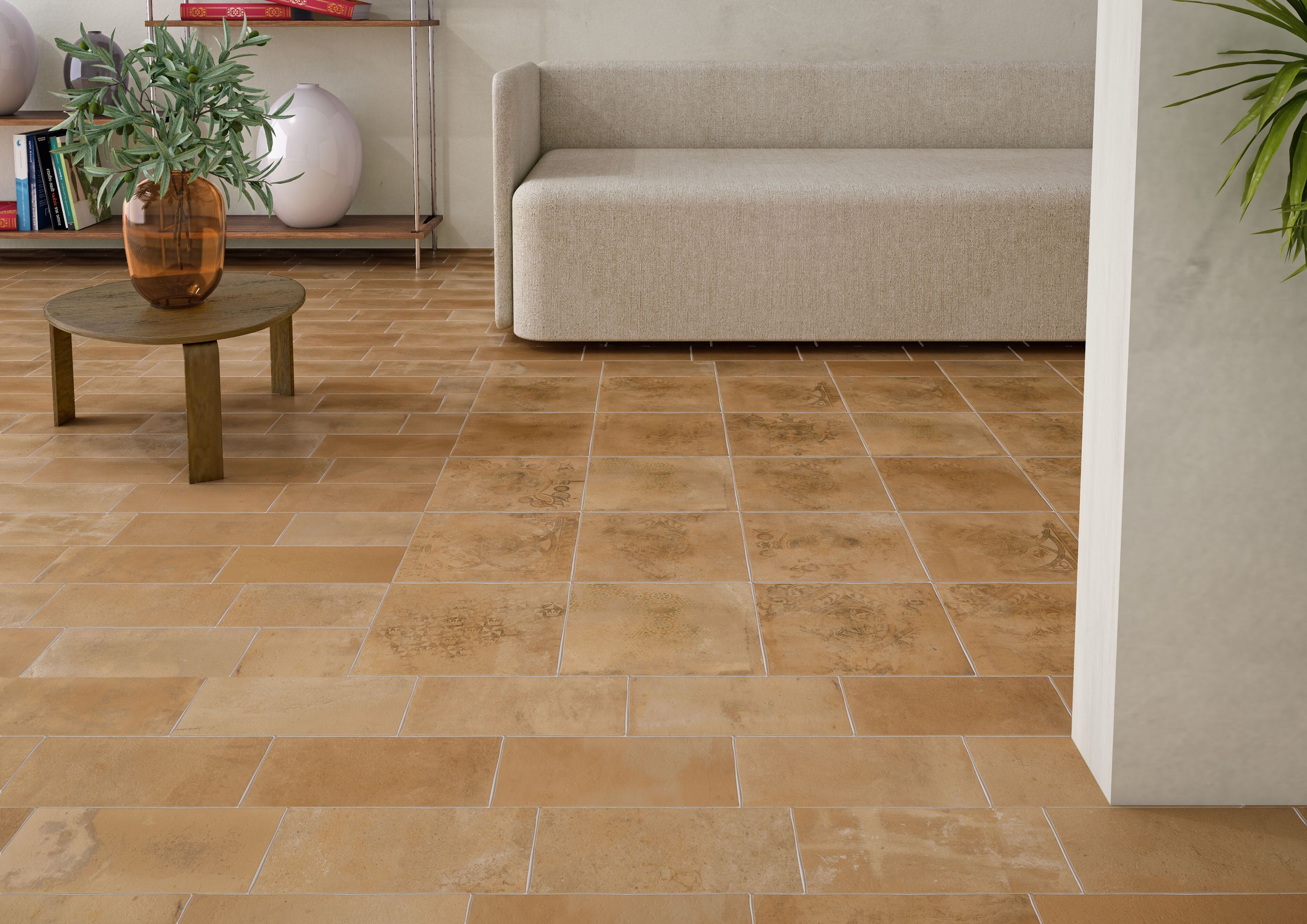 Напольное / керамогранит с терракотовым эффектом KERADOM COTTO ARCH-00065699 - Вид №6