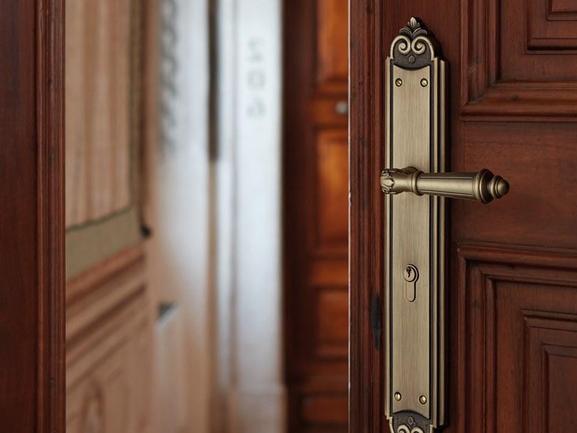 LINEA CALI' Латунная ручка на пластине Aida sun-id-1417153 - Вид №1