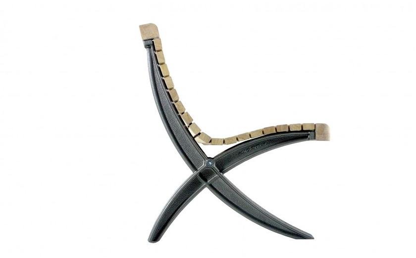 Euroform W Деревянная скамейка со спинкой  50  - Вид №2