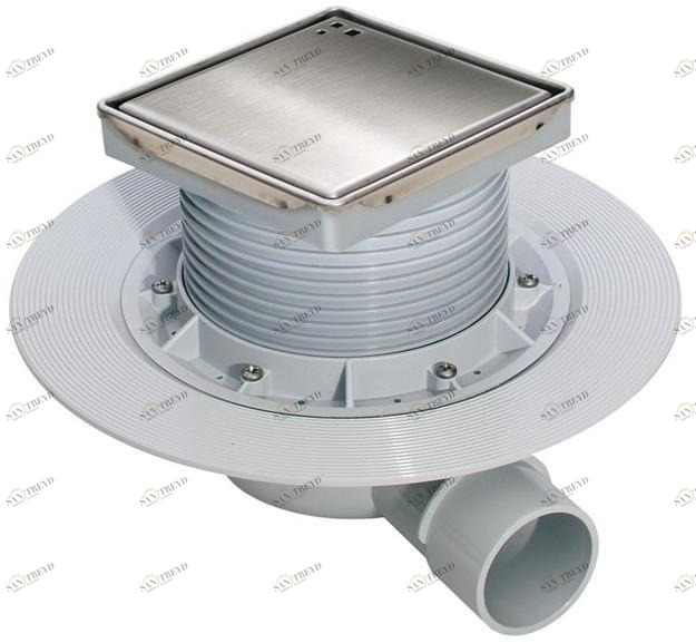 Redi Сифон с решеткой из нержавеющей стали для напольного душа 120 Nicoll N213845