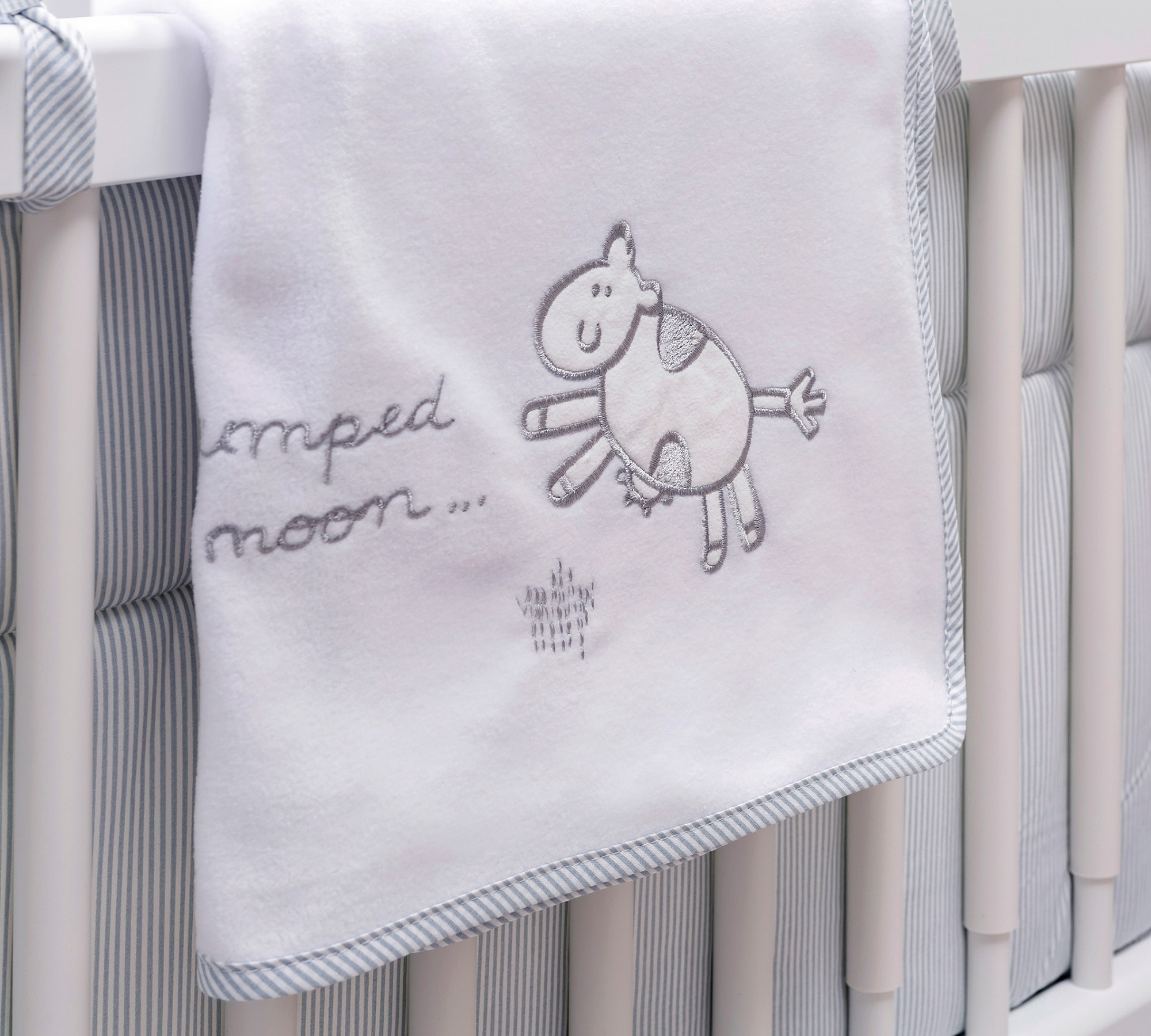 Комплект детского постельного белья для кроватки 75х115 см серый Baby Cotton CILEK BABY COTTON 00-3832506 Серый Santreyd  - Вид №1