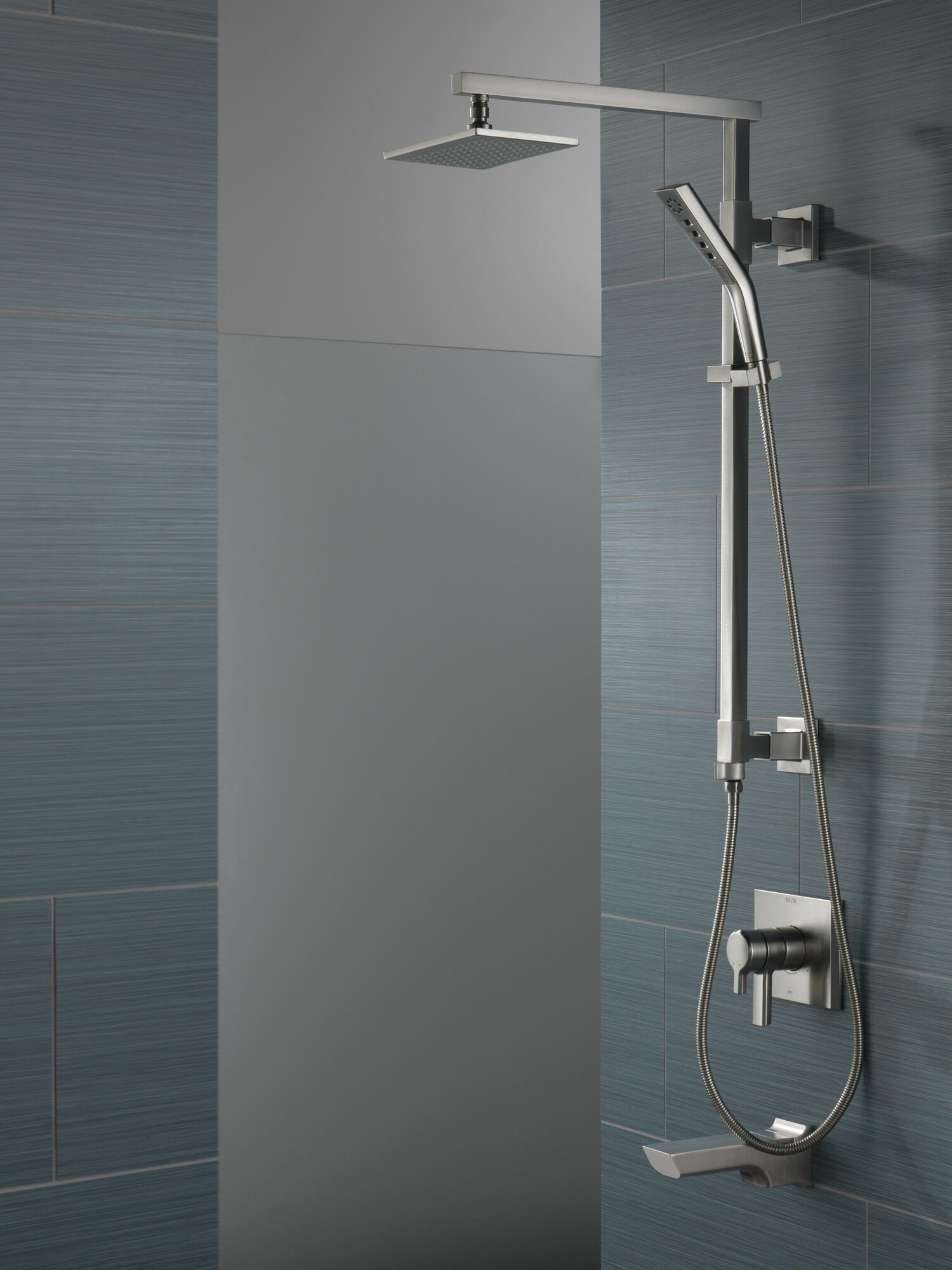RP62955SS Душевая лейка Raincan с одинарной настройкой Delta Faucet Universal Showering Нержавеющая сталь  - Вид №7