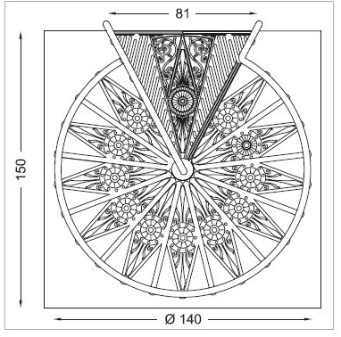 Modus Винтовая лестница из чугуна  2050  - Вид №8