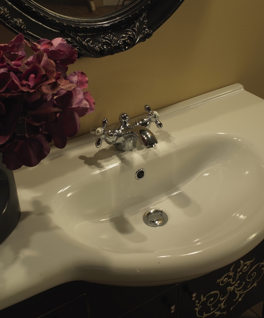 8938 Tifernoit Лакированная и декорированная композиция для ванной комнаты Bagno  - Вид №2