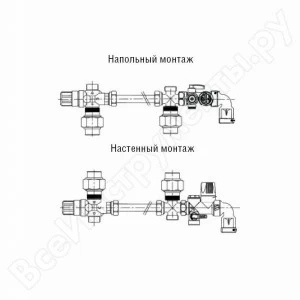 Комплект быстрого монтажа ACV для бойлера