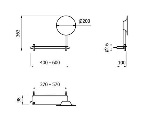 Модульная система ванной комнаты EVER Life Design бак ARCH-00102543 - Вид №22