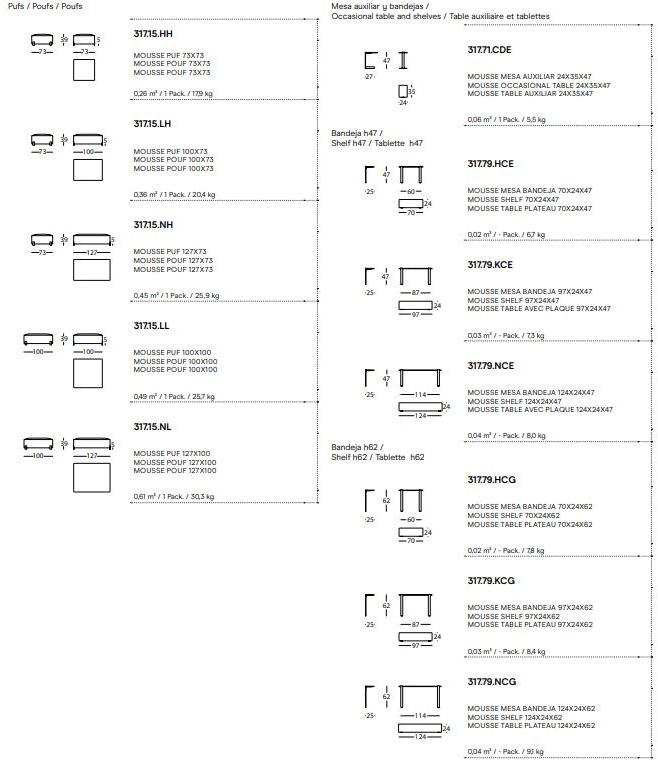Sancal 2-х местный кожаный диван Mousse sun-id-1458871 - Вид №8