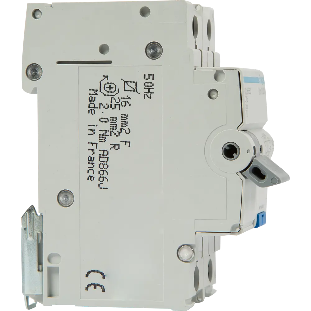 Дифференциальный автомат Hager AD866J 1P N C16 A 30 мА 4.5 кА AC STLM-2204165 - Вид №3