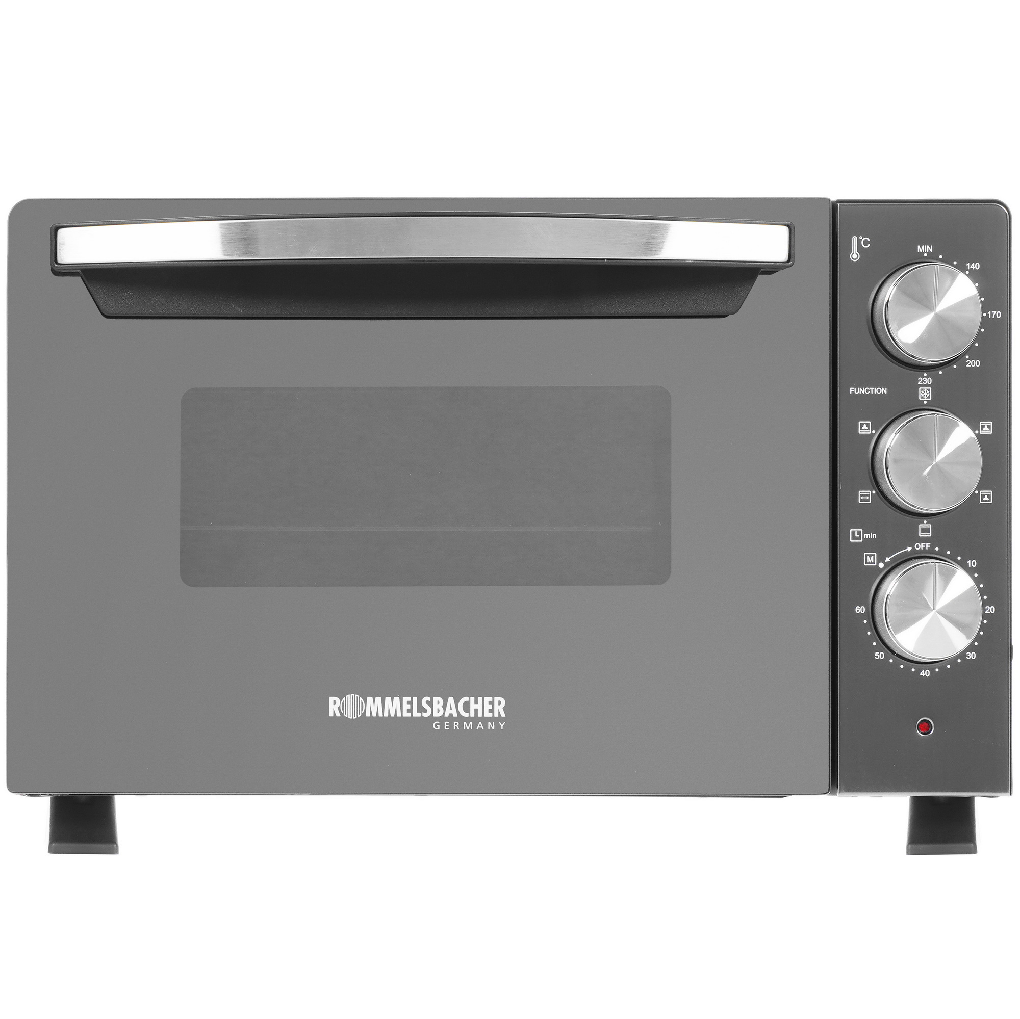 5327204 Мини-печь Rommelsbacher BGS 1400 серебристый STDN-0030560