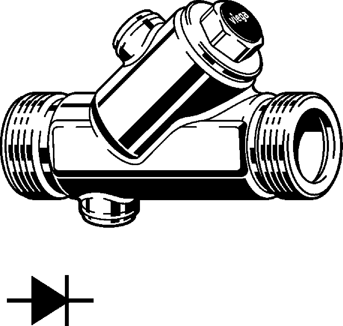 757 649 Модель 2239.3 Трубопроводные системы  Easytop системные вентили  Бронзовые запорные вентили, с 2017 Santreyd  - Вид №1