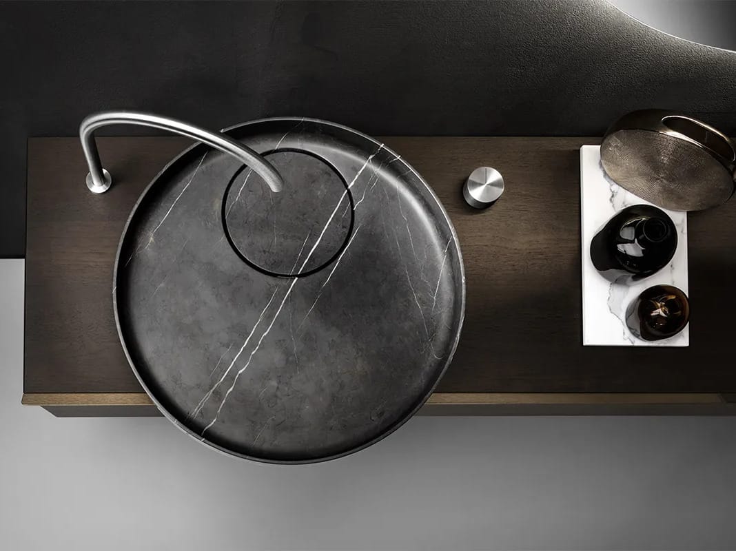 Мраморная круглая столешница Falper эксцентричный ARCH-00074038 - Вид №2