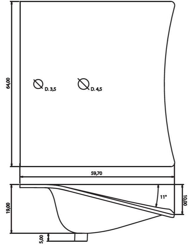 Накладная раковина на столешницу  овальная Goman FLIGHT sun-id-1376998 - Вид №7