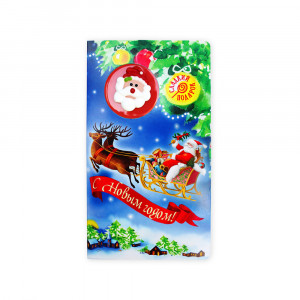 1851 Открытка карамель леденцовая 40 г с декором в ассортименте Sweet Kingdom