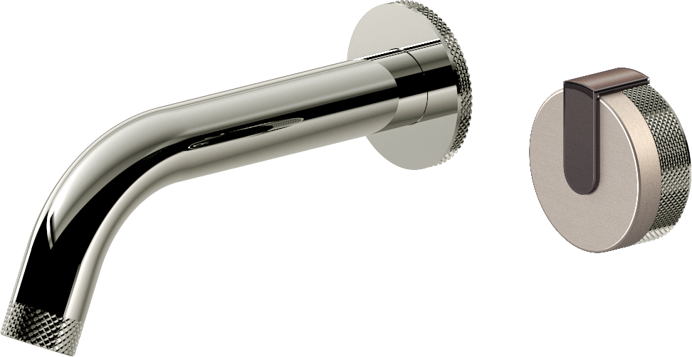 E-11535-R1SN-L1OX-PC Настенный прогрессивный смеситель скрытого монтажа для раковины GRAFF MOD+