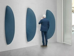 Caimi Brevetti Акустическая стеновая панель из ткани Snowsound fiber products