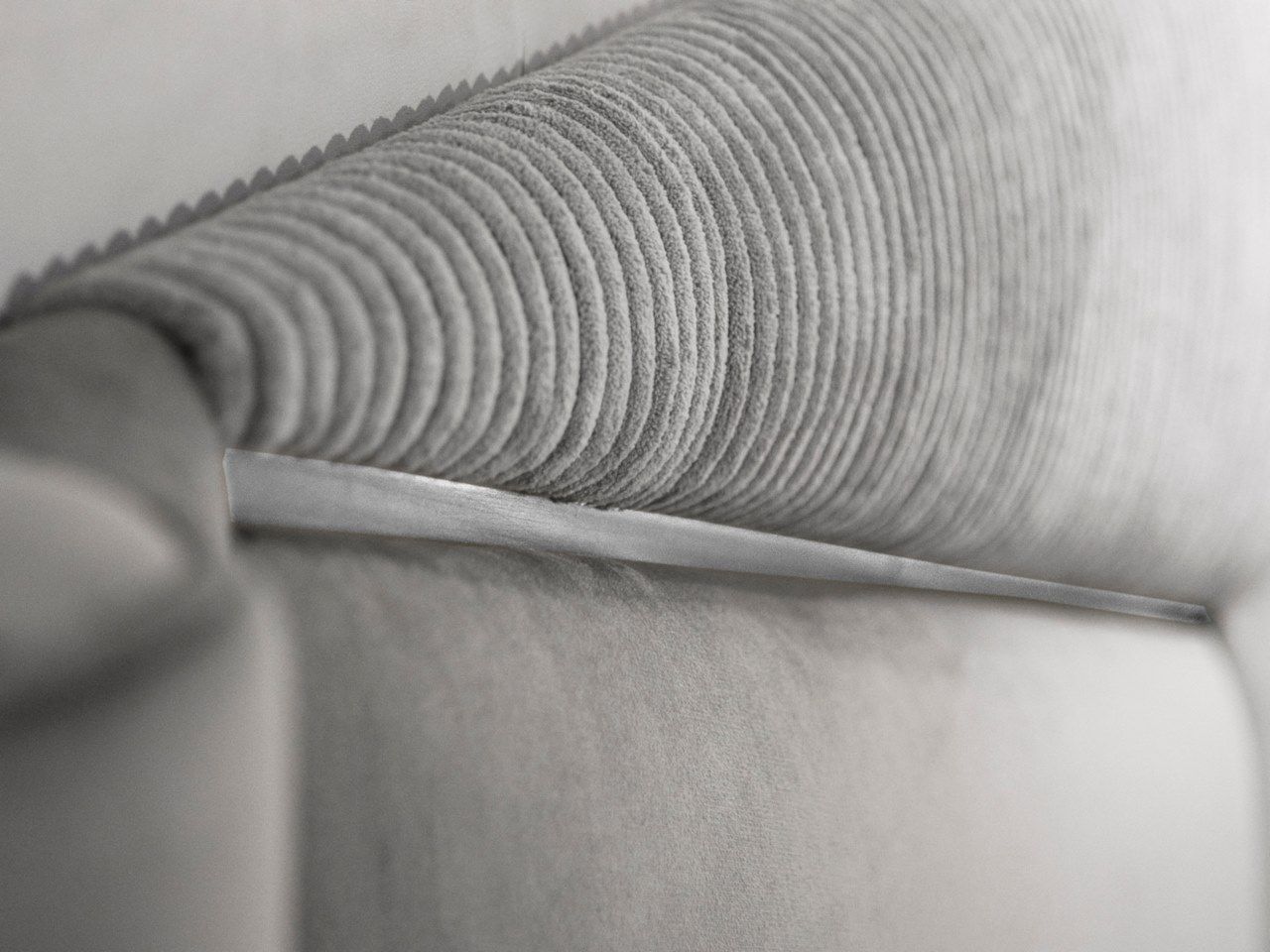 Двуспальная кровать из ткани с мягким изголовьем CASA +39 Morfeo ARCH-00014470 - Вид №2