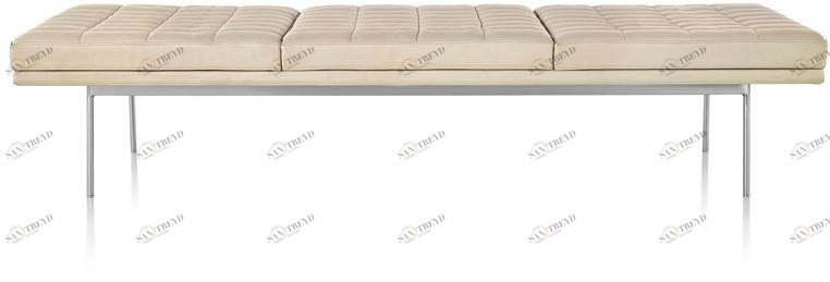 Herman Miller Мягкая кожаная скамейка Tuxedo sun-id-1490808
