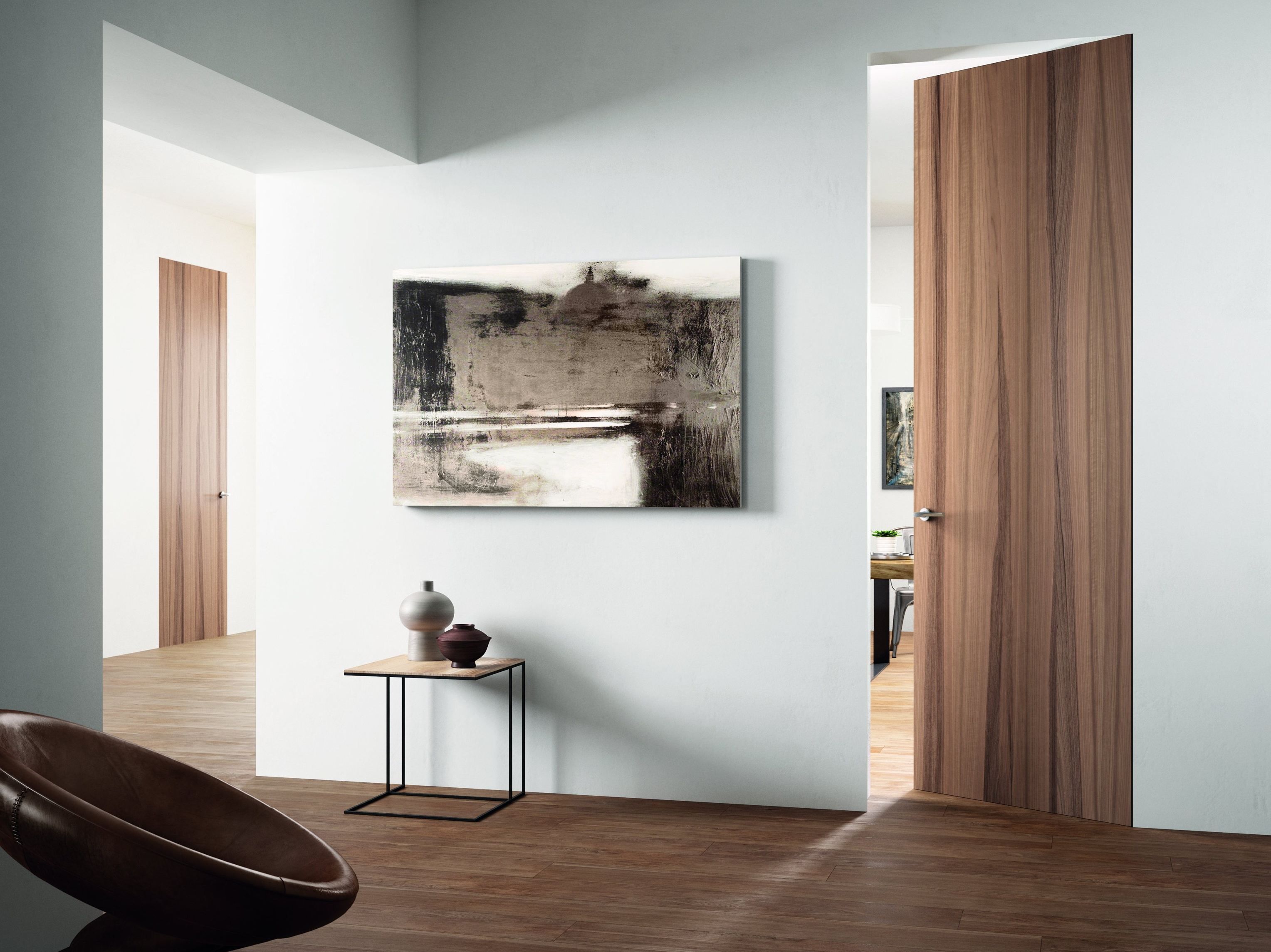 Деревянные стены заподлицо двери FERREROLEGNO ноль ARCH-00087940 - Вид №6