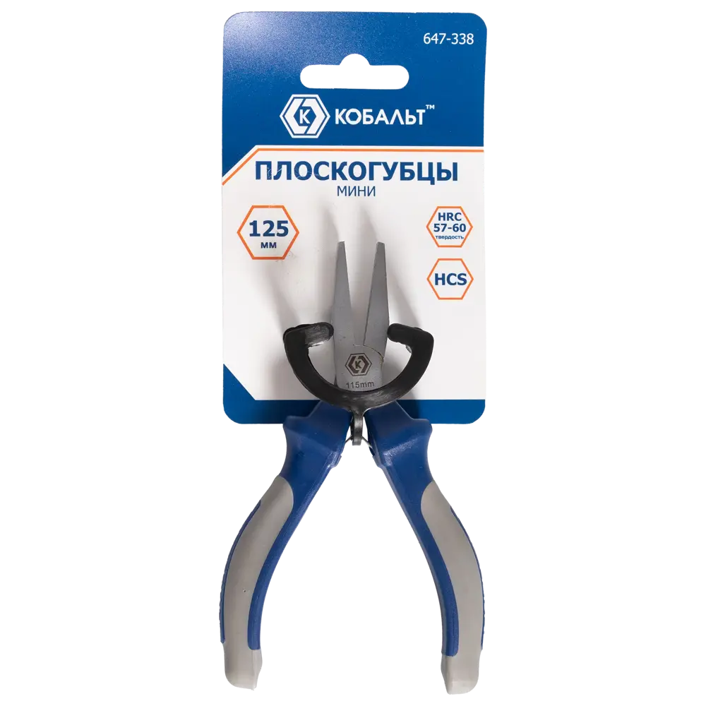 Плоскогубцы Кобальт 647-338 для точного монтажа 89373961 STLM-1584895 - Вид №1
