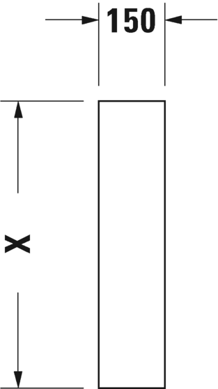 0865160000 Пьедестал для раковины овальная Duravit Starck 3 - Вид №6