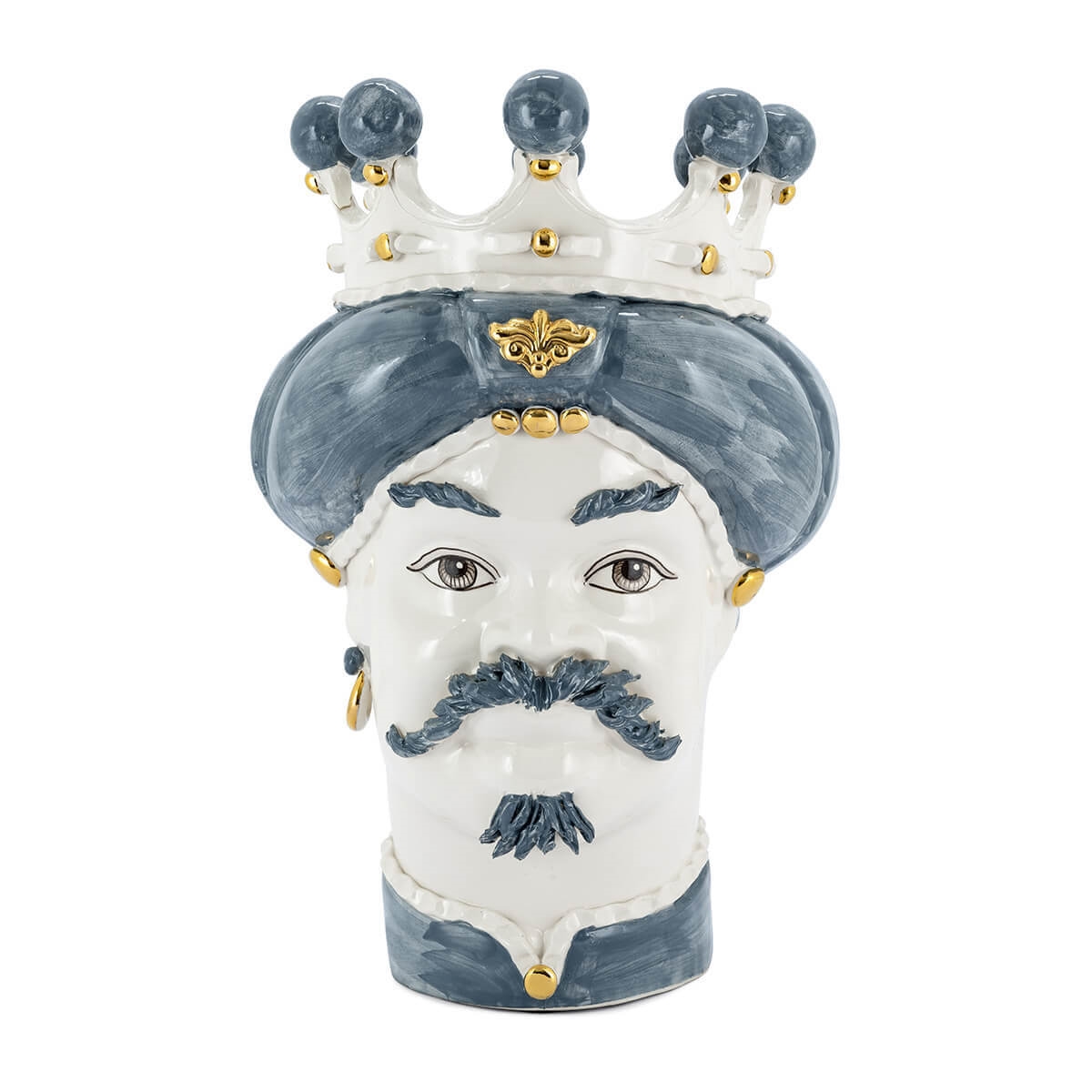 200843-GG ABHIKA ВАЗА MORO MAN MEDIUM NEW GREY/GOLD 
