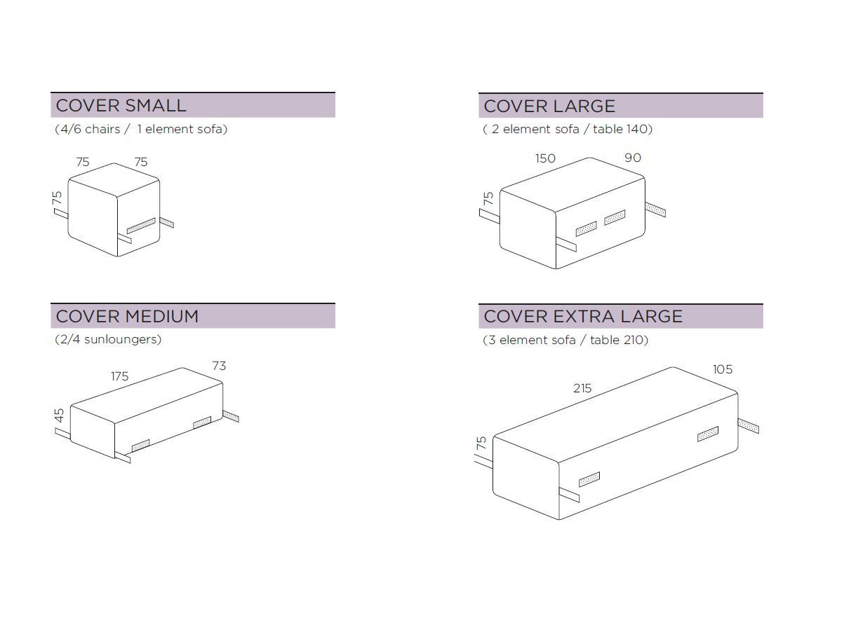Синтетический материал наружная мебель защитная ткань Nardi COVER ARCH-00107016 - Вид №2