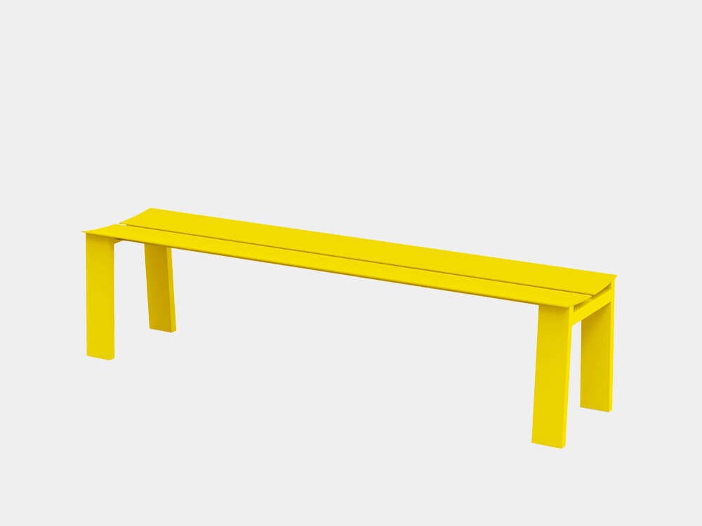 Алюминиевая скамья с порошковым покрытием RS Barcelona Seu ARCH-00067573 - Вид №138