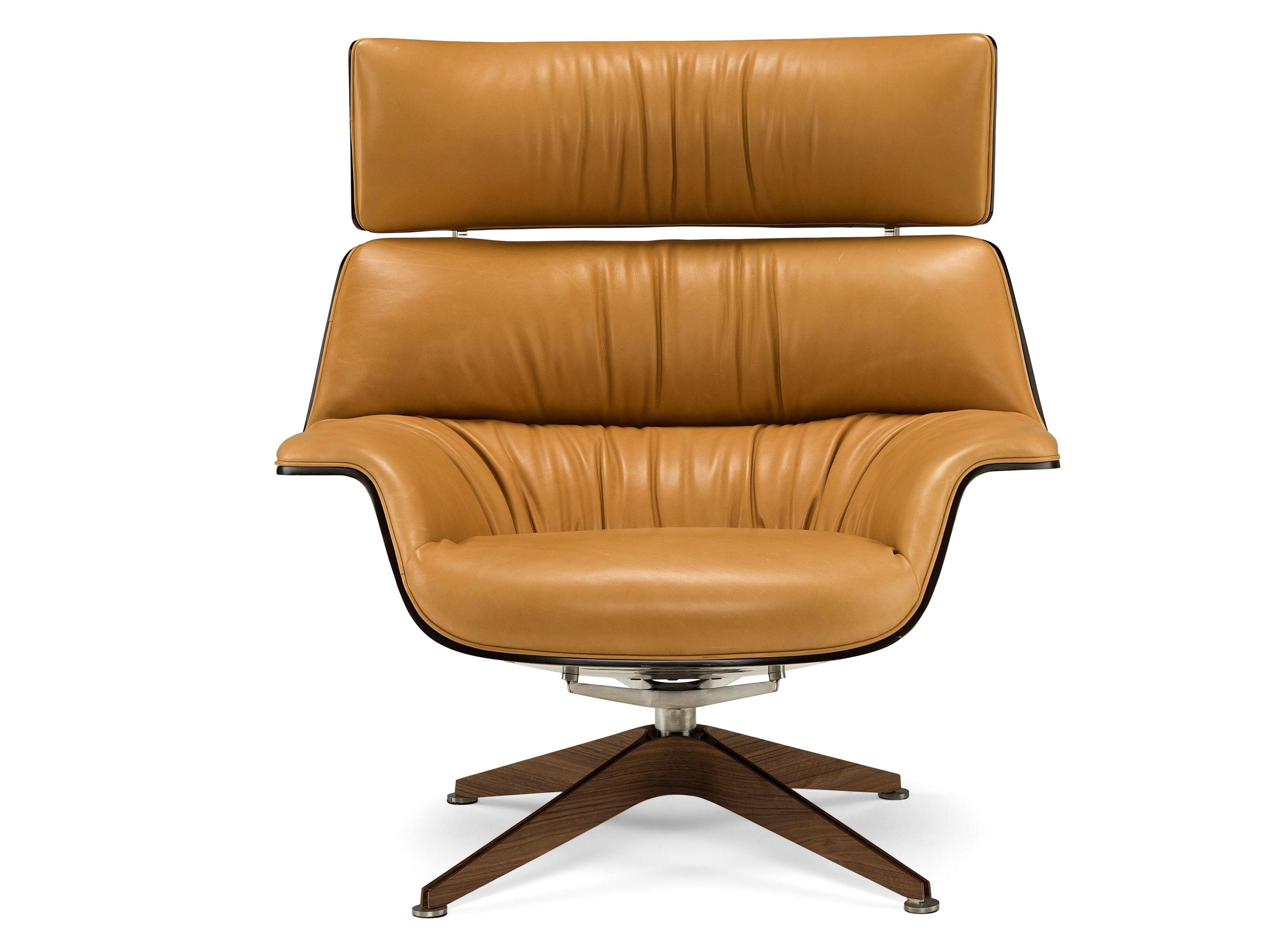 Спицевое вращающееся кресло с высокой спинкой Amura Coach ARCH-00090811 - Вид №3