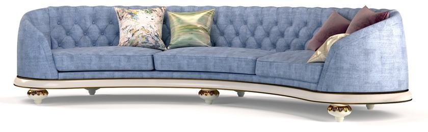 Jetclass Изогнутый диван из тафтинга Venezia Jvz305b - Вид №1