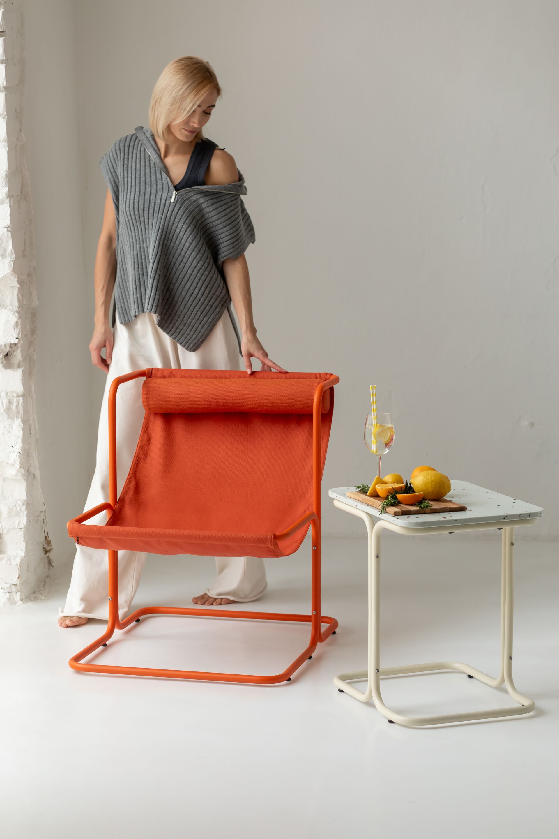 Тканевое садовое кресло с подголовником Joyf ЛИТО ARCH-00113459 - Вид №21