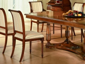 SCAPPINI & C Деревянный стул с тканевой обивкой 35th anniversary Se 282