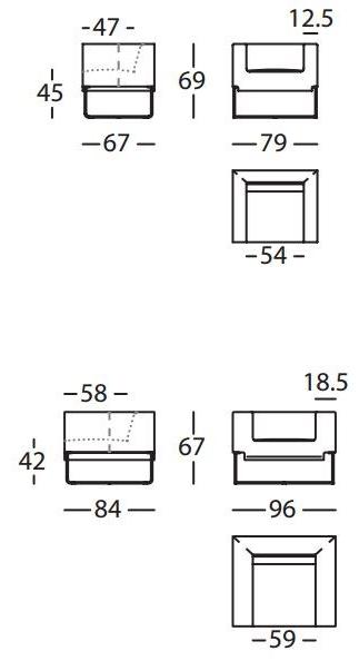 Sancal Кресло из ткани Nosso sun-id-1461527 - Вид №2