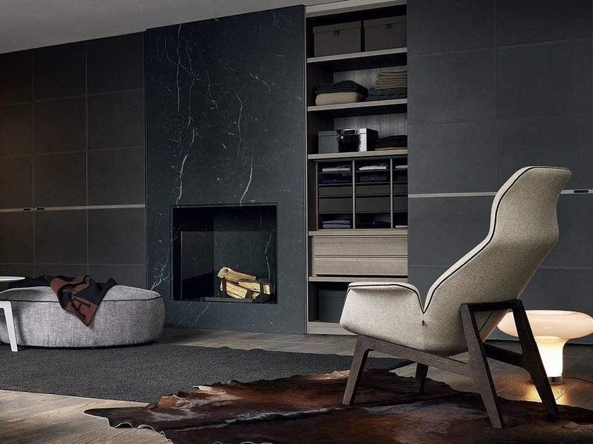 Poliform Кресло из ткани с подголовником Ventura sun-id-1457074 - Вид №4