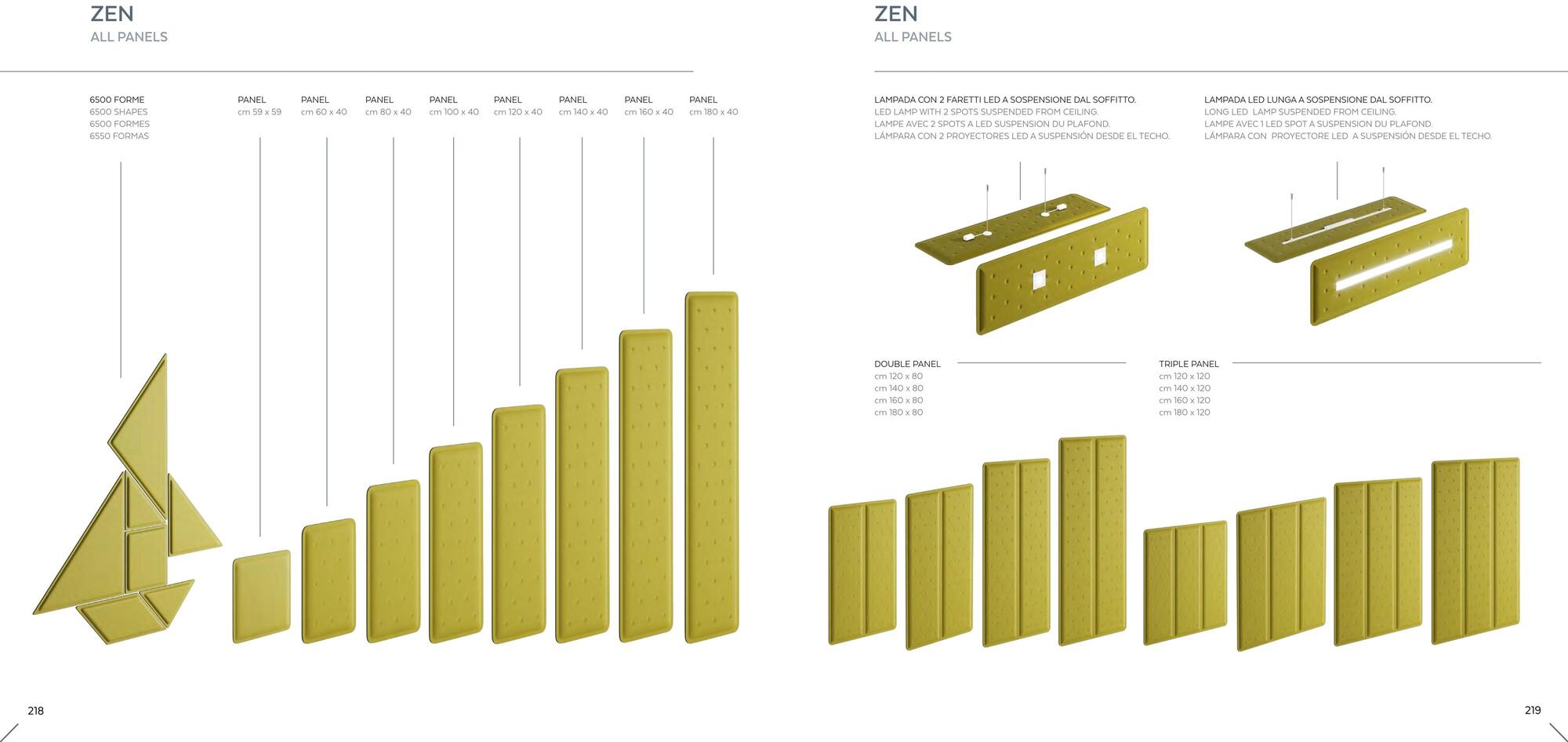Steelbox by Metalway Звукопоглощающая перегородка для офиса из trevira® cs Zen sun-id-1453682 - Вид №23