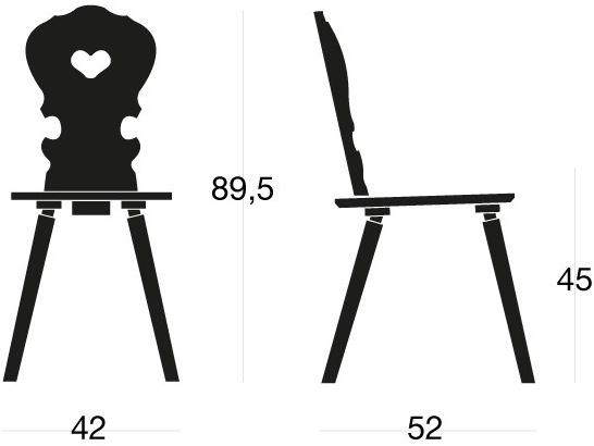 SIPA Деревянный стул Vienna sun-id-1486161 - Вид №4