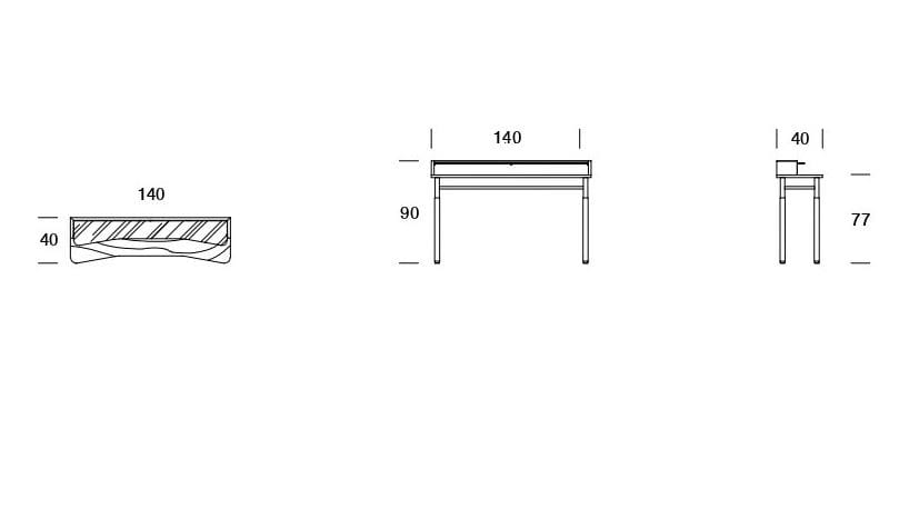 Консольный стол с мраморной столешницей Former In Italia MINIA ARCH-00100412 - Вид №7