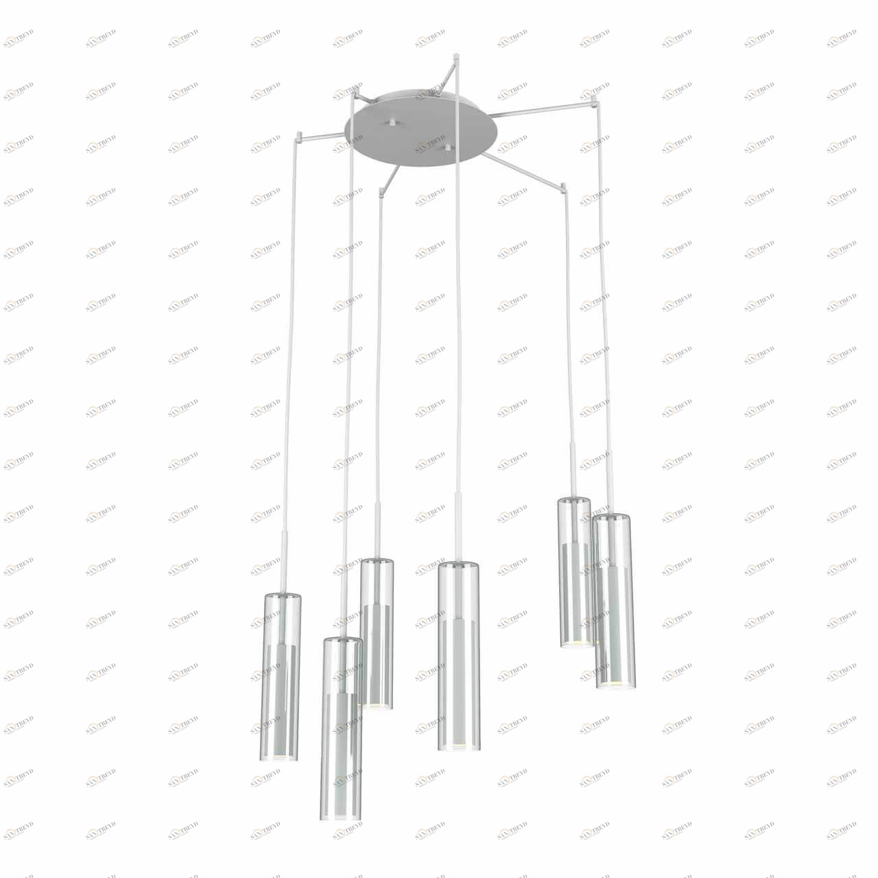 Подвесная люстра Lightstar Cilino 756066 LIGHTSTAR ДИЗАЙНЕРСКИЕ, CILINO 118163 Белый 