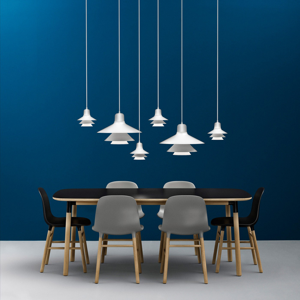 Подвесной светильник Ikono 17 x D20 см, белый Normann Copenhagen 502303 - Вид №1