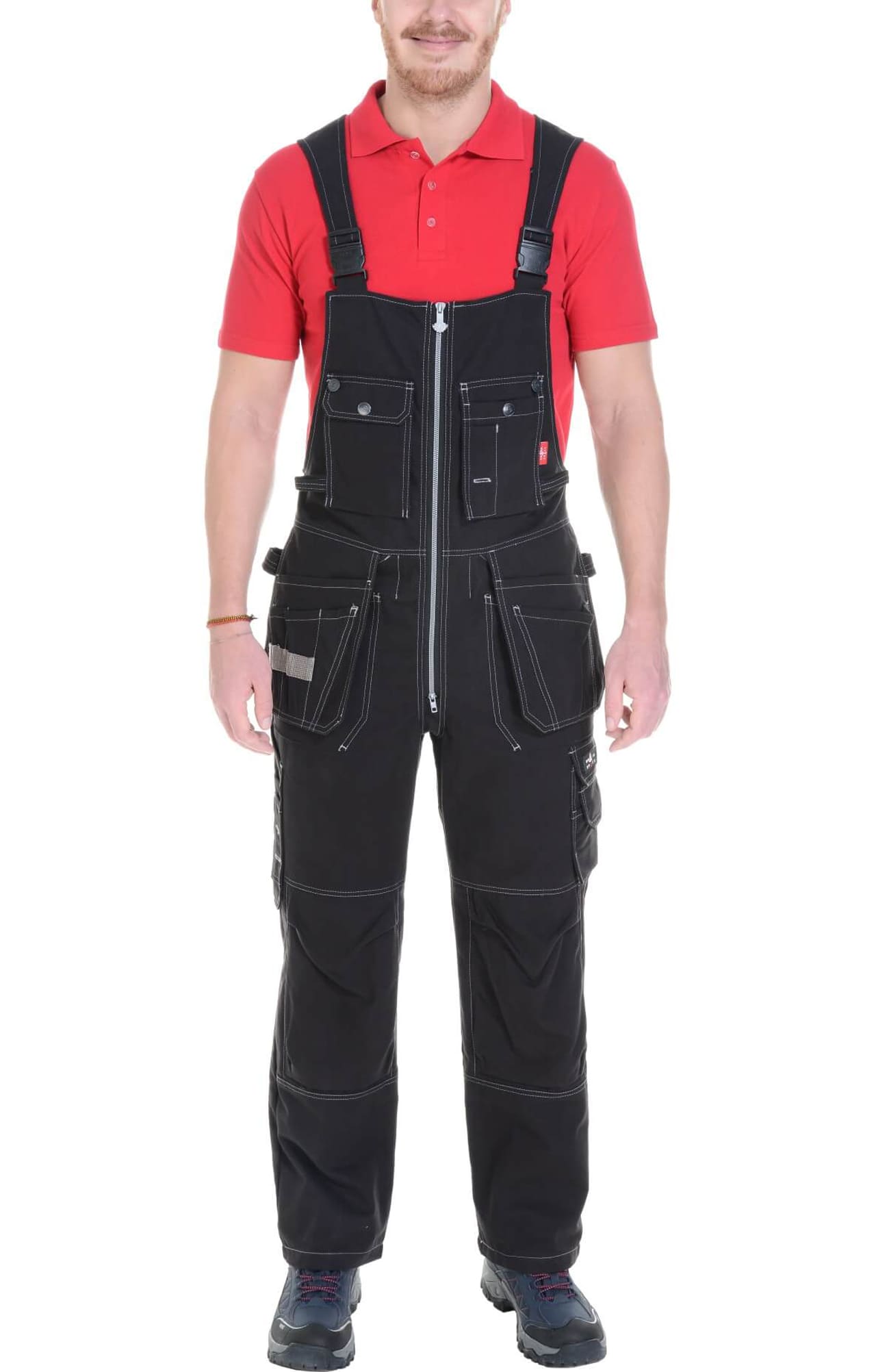 62309 Полукомбинезон  черный Union Space  Летняя спецодежда  размер 52-54/170-176  - Вид №4