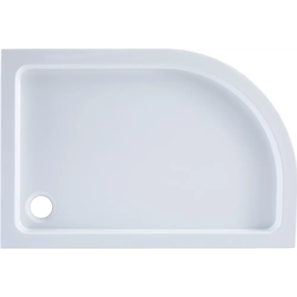 Душевой поддон SENSEA Basic угловой 80×120 см для компактных санузлов 82658156 STLM-0032992 - Вид №1