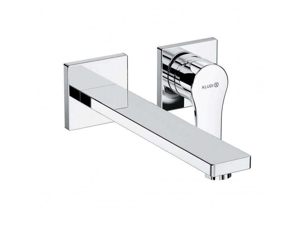 482450565 настенный смеситель для умывальника KLUDI ZENTA SL хром 