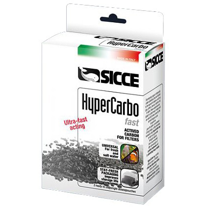 ПР0045623 Наполнитель для фильтров Hypercarbo FAST активированный уголь 3x100г SICCE 