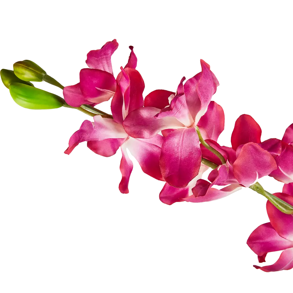 85881689 Искусственное растение Орхидея h80 см ткань розовый STLM-0960553 Santreyd  - Вид №1