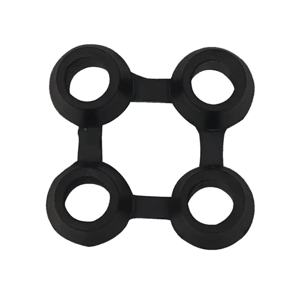 Соединитель для ячеистых ковриков Amigo 7x7 см цвет черный STLM-2089605