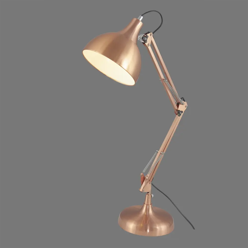 Светильник настольный «Dome» KD-330 1хЕ27х40 Вт, цвет медь CAMELION STLM-2112172 - Вид №1